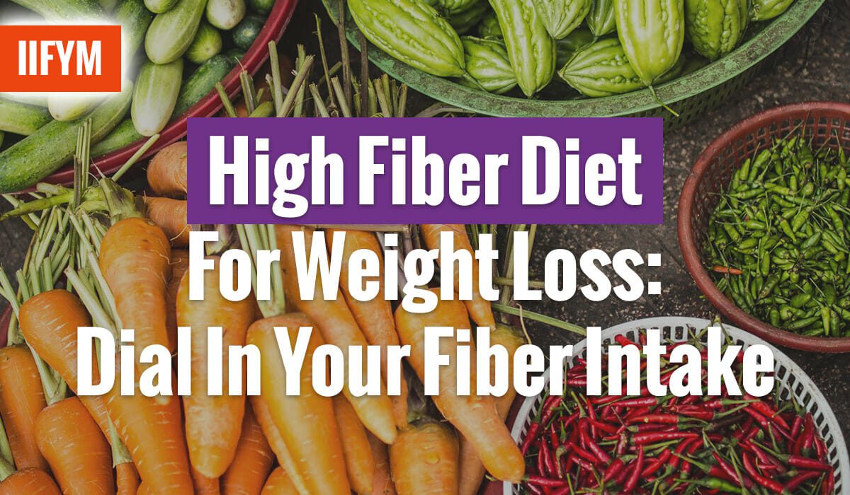 High Fiber Diet For Weight Loss: Dial In Your Fiber Intake