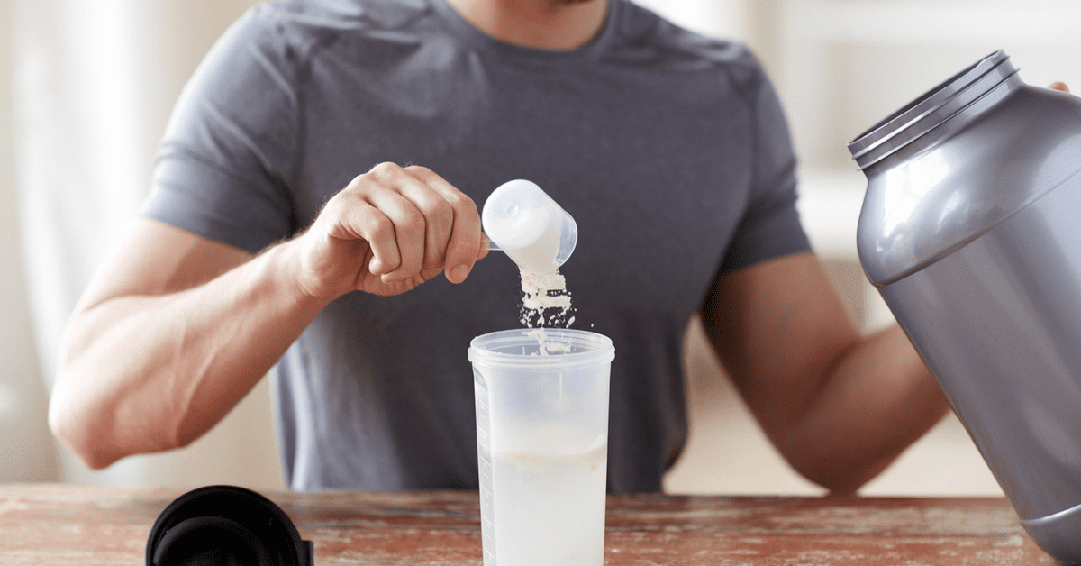 Fit-Guy-Creating-Protein-Shake