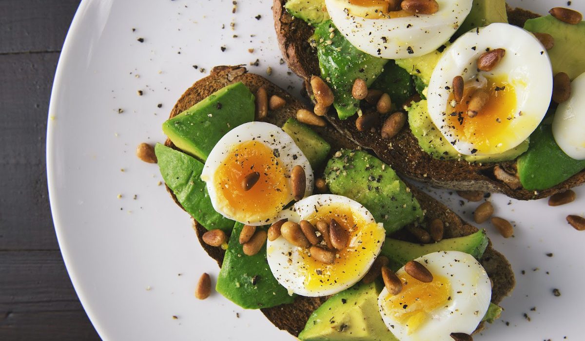 appetizer avocado bread breakfast