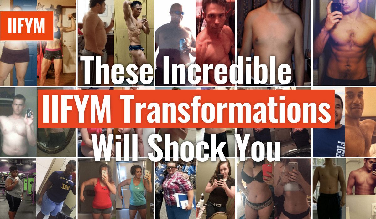 These Incredible IIFYM Transformations Will Shock You!